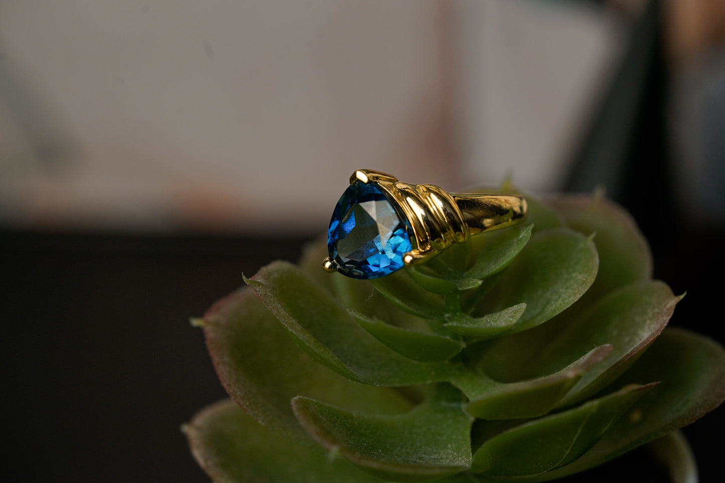 10k single trillion cut topaz